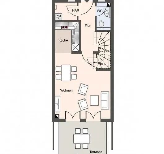 Quartier Deich-4 Quartier Deich 4 Deichgold Casa de Férias Böhl